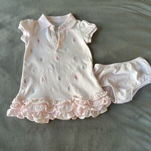 Ralph Lauren 18M Pink Pony Dress